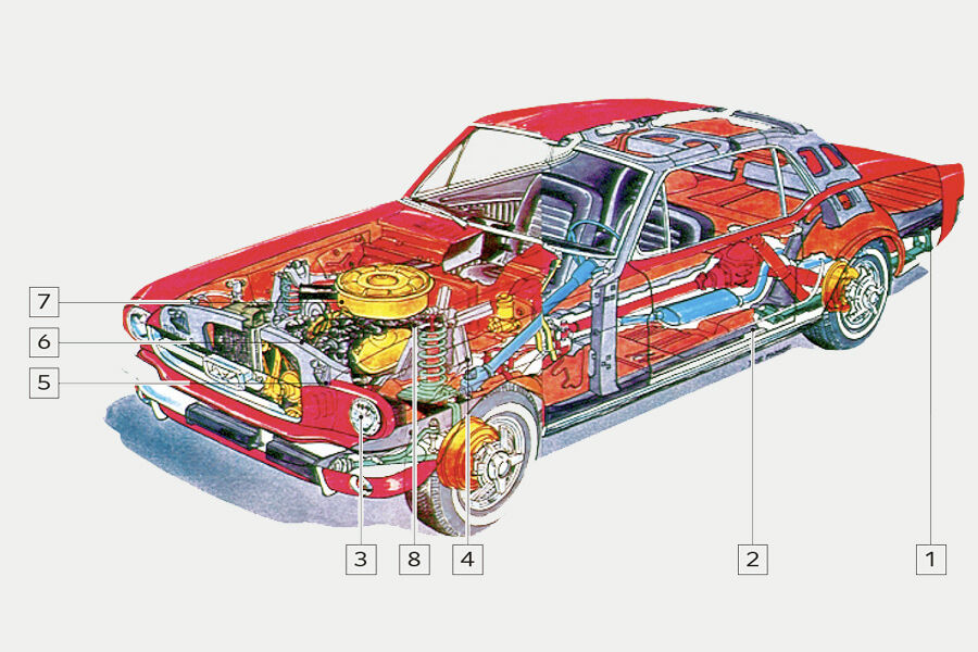 Ford Mustang Boss 302, Igelbild