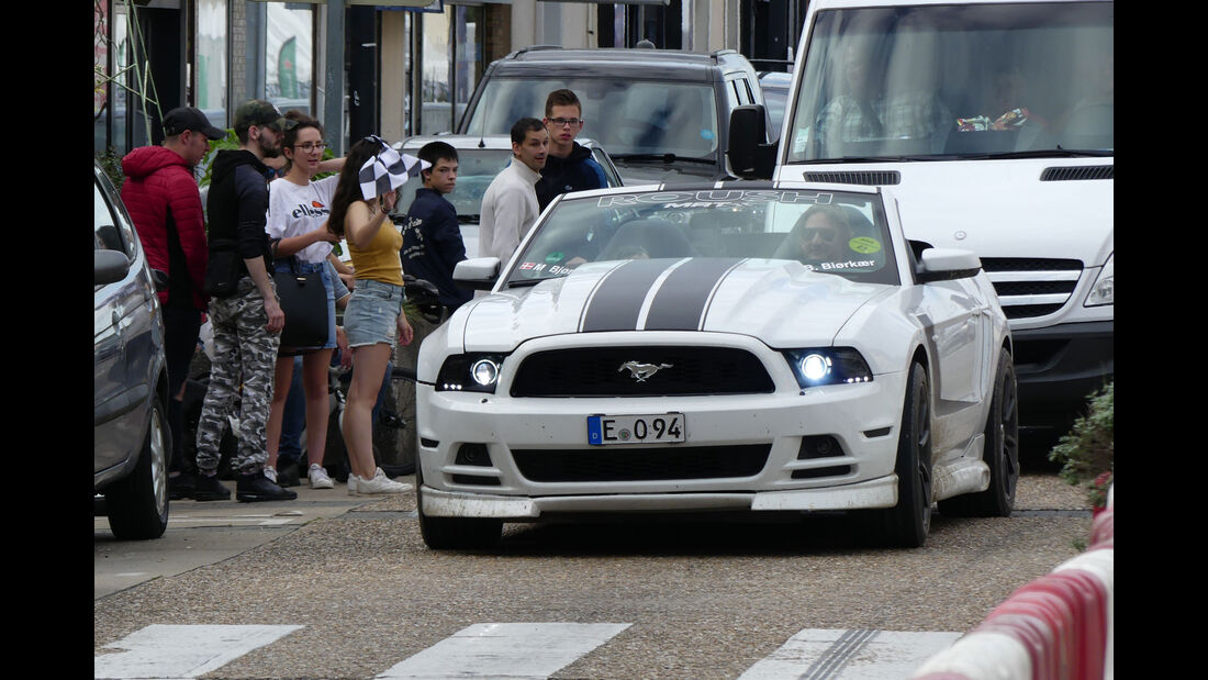 Ford Mustang Cabrio - Carspotting - 24h Le Mans 2018