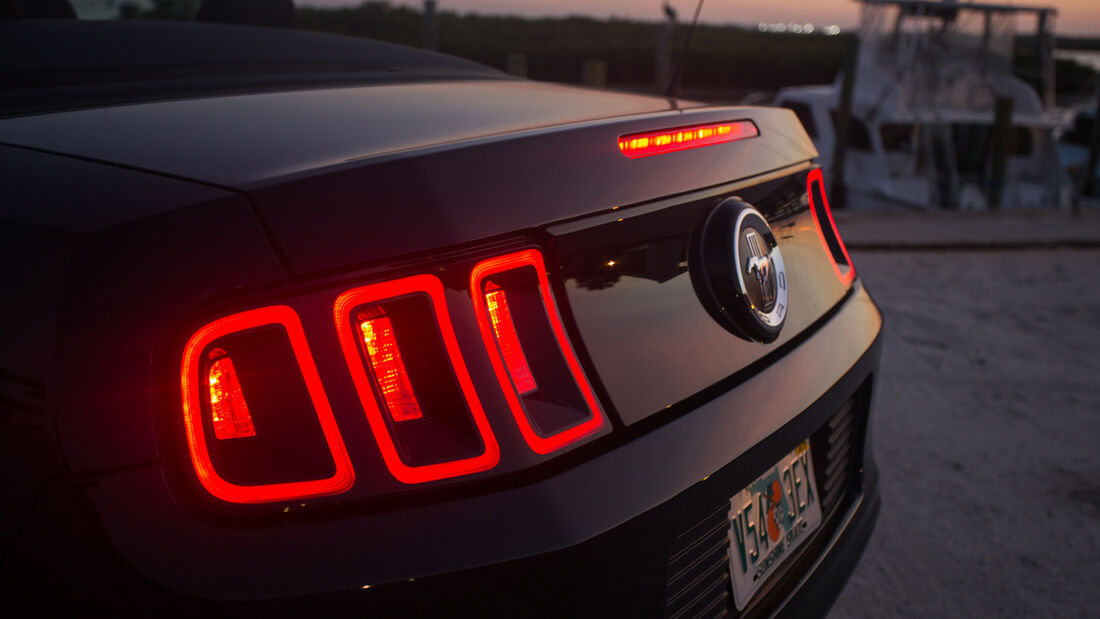 Ford Mustang Cabrio, Heckleuchte