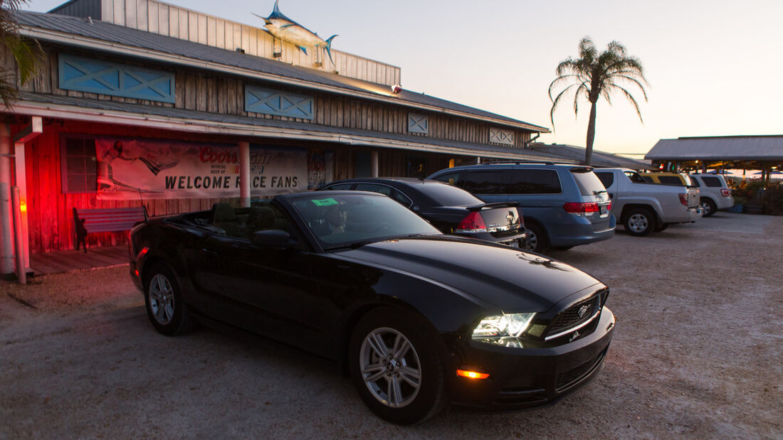 Ford Mustang Cabrio, Seitenansicht