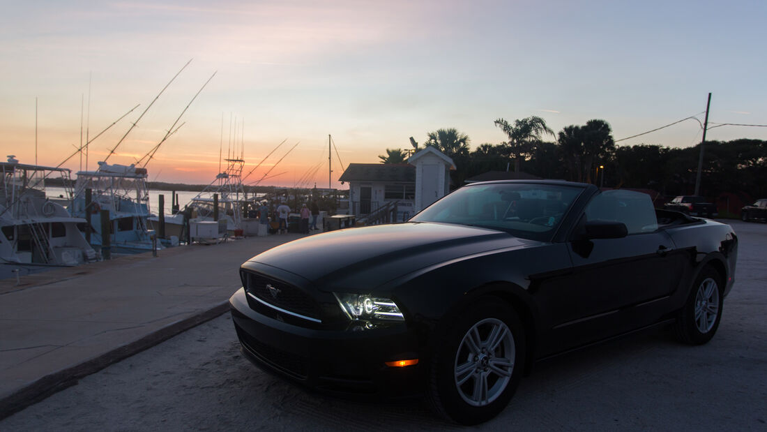 Ford Mustang Cabrio, Seitenansicht