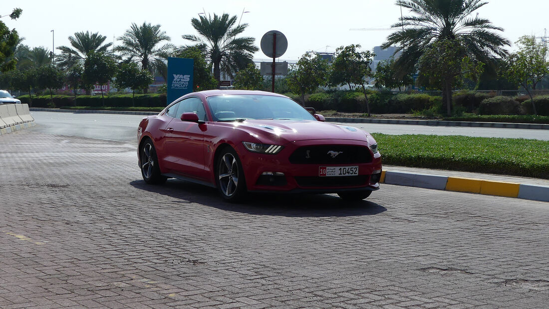 Ford Mustang - Carspotting - GP Abu Dhabi 2019