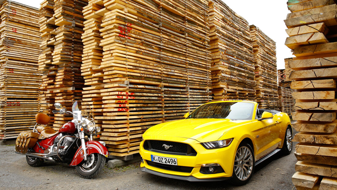 Ford Mustang Convertible 5.0 Ti-VCT V8, Indian Chief Vintage