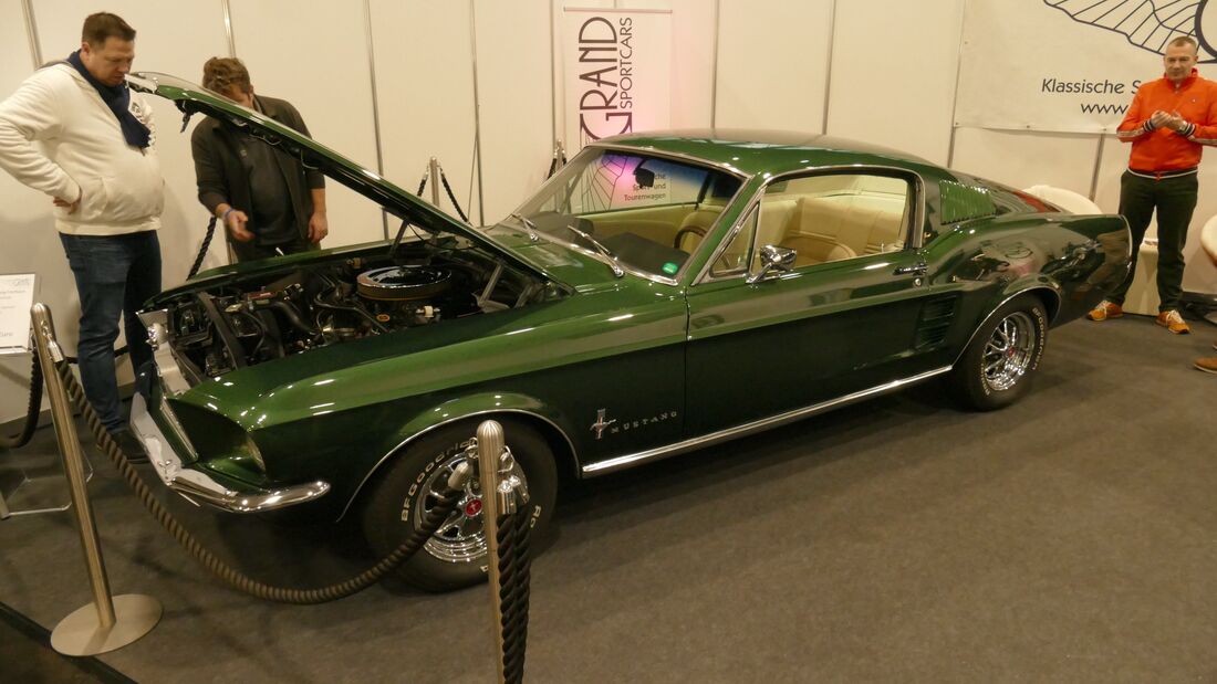 Ford Mustang Fastback auf der Bremen Classic Motorshow 2020