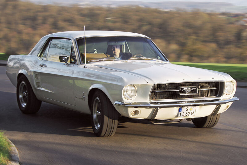 Ford Mustang, Frontansicht