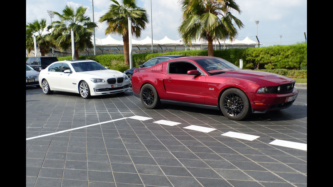 Ford Mustang - GP Abu Dhabi - Carspotting 2015