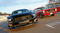 Ford Mustang GT Fastback 2015 und Hardtop Coupé 1965 