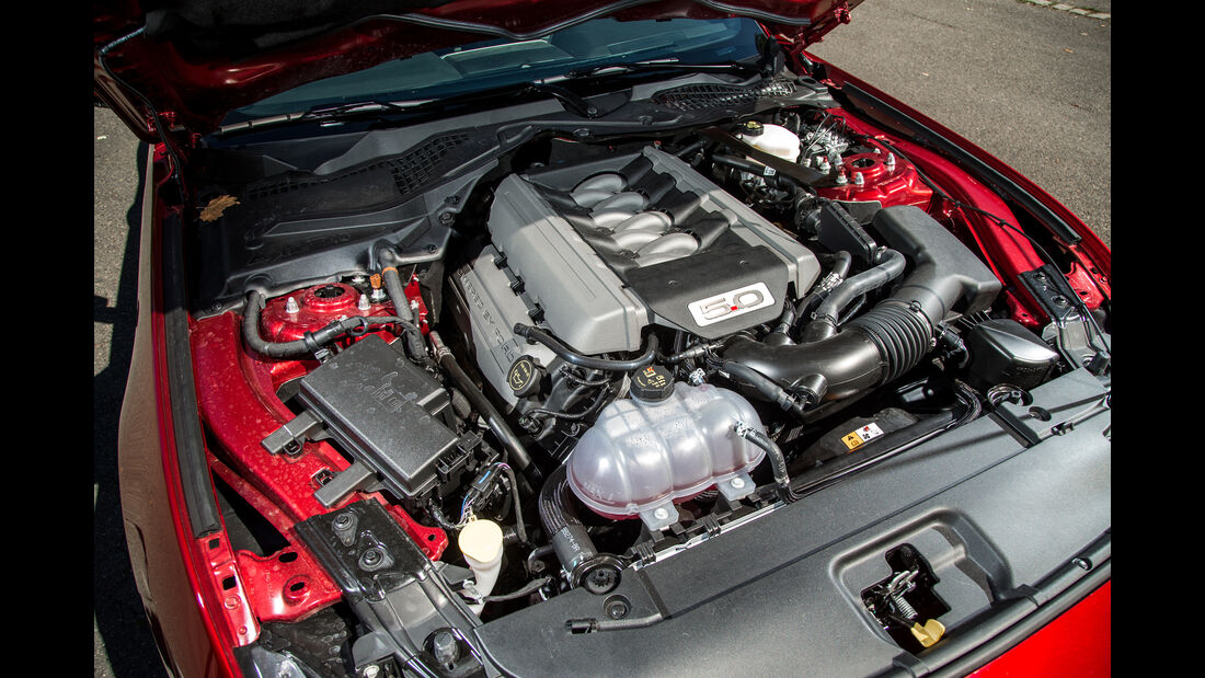 Ford Mustang GT Fastback 5.0 V8, Motor