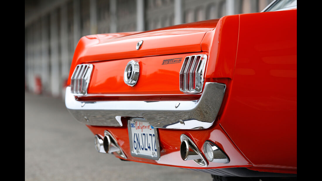 Ford Mustang Hardtop Coupé 1965, Heck