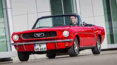 Ford Mustang I, Frontansicht