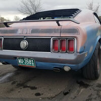 Ford Mustang Mach 1 Scheunenfund Folierung