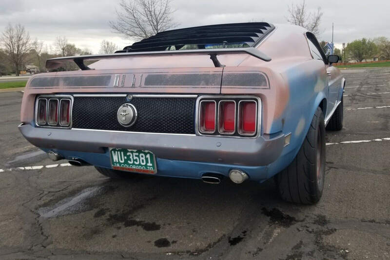 Ford Mustang Mach 1 Scheunenfund Folierung