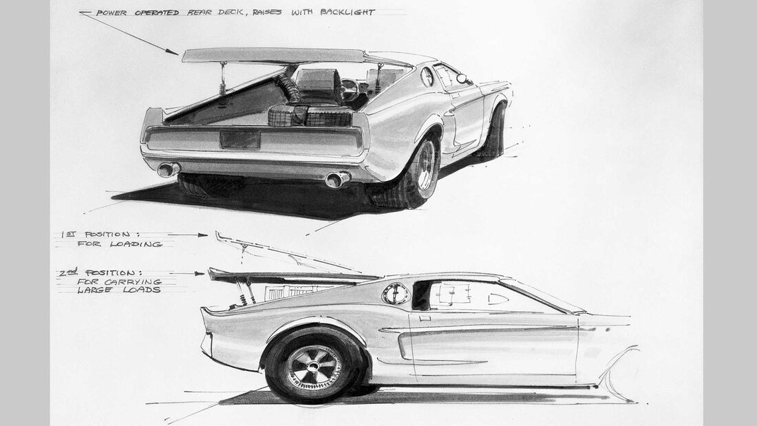 Ford Mustang Mach 1 concept 1967