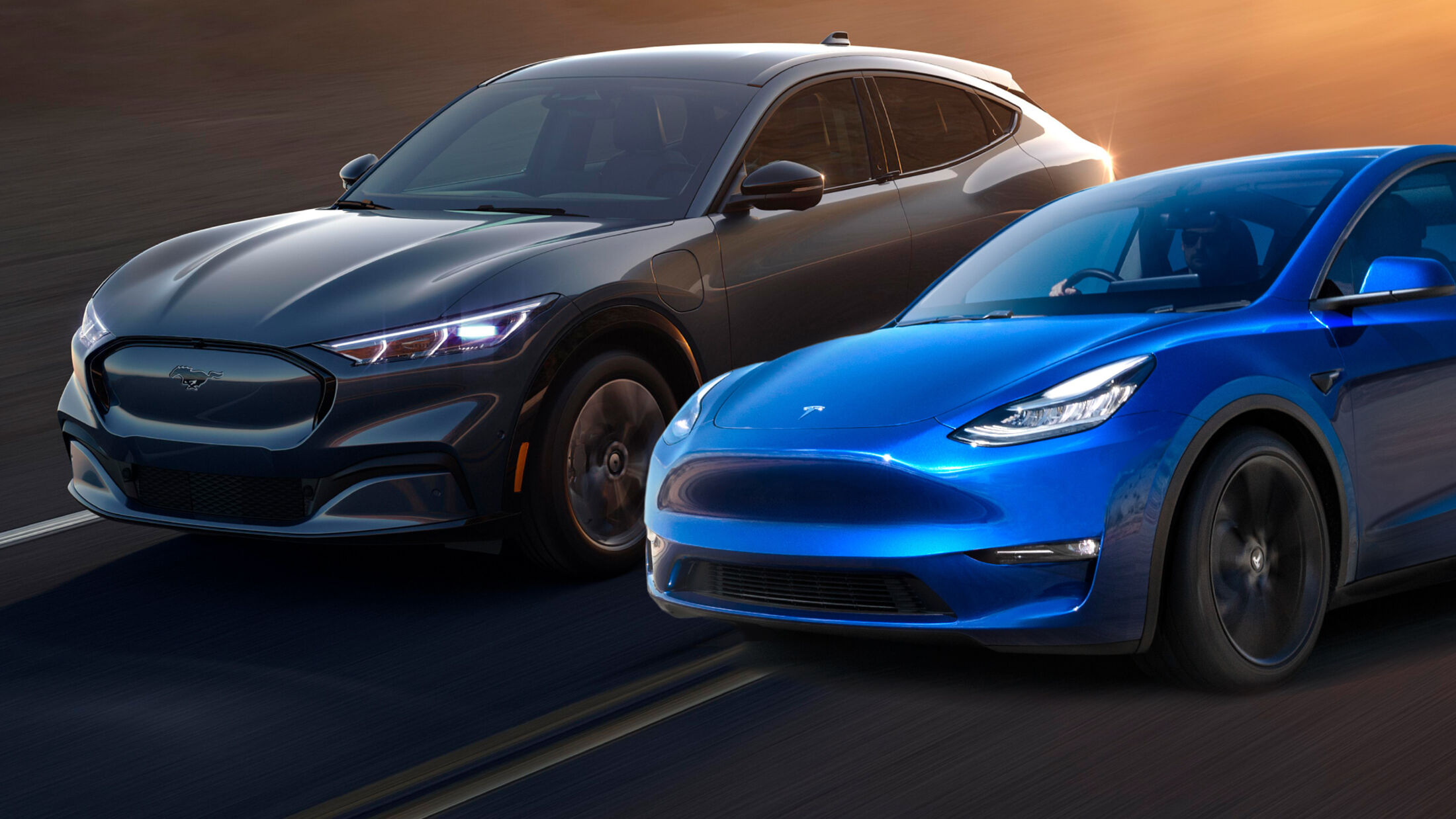 Neue Liga der E-SUV: Tesla Model Y vs Ford Mustang Mach E