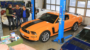 Ford Mustang Saleen 302, Prüfstand