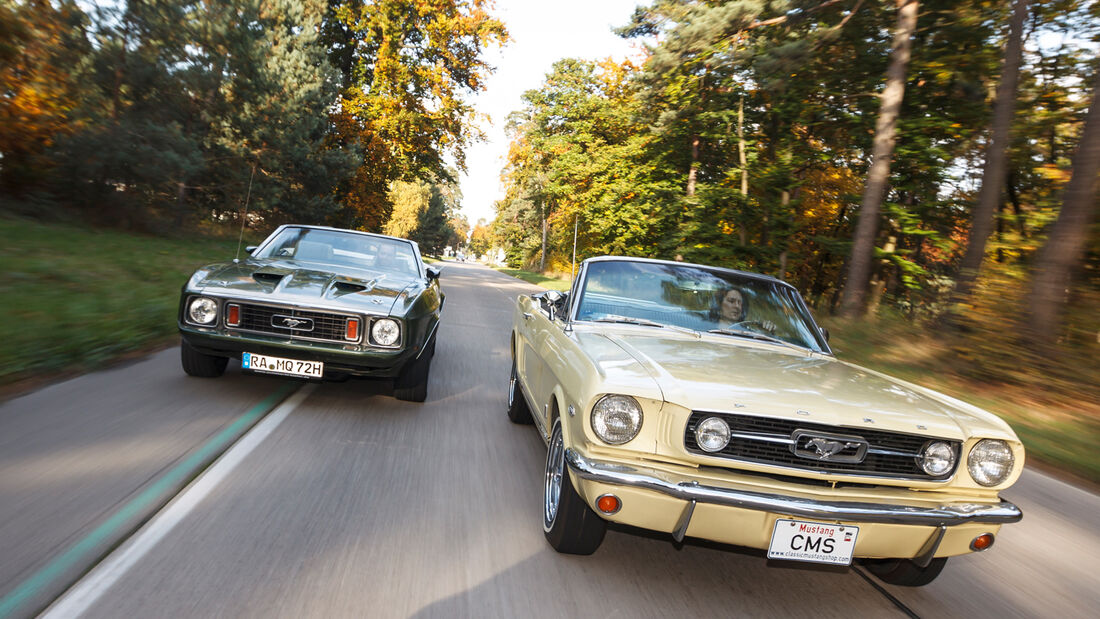 Ford Mustang V8 Cabrio, Ford Mustang GT V8 Cabrio, Frontansicht