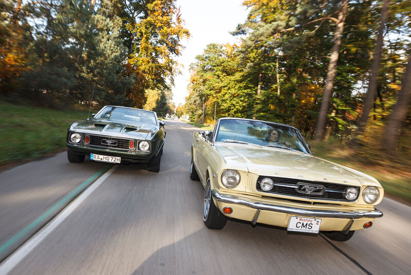 Ford Mustang V8 Cabrio, Ford Mustang GT V8 Cabrio, Frontansicht