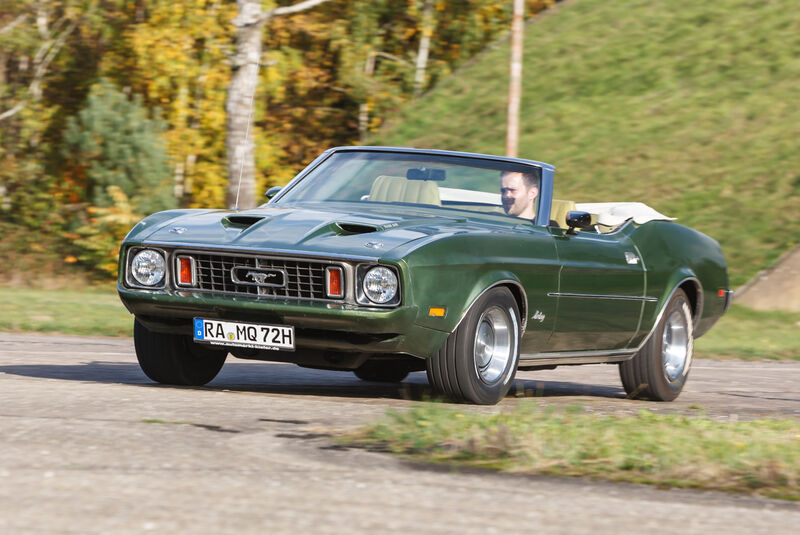 Ford Mustang V8 Cabrio, Frontansicht