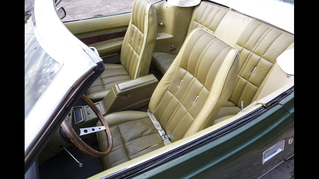 Ford Mustang V8 Cabrio, Sitze, Interieur