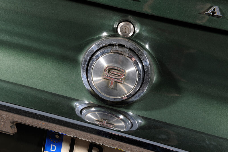 Ford Mustang V8, Kofferraumöffner