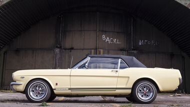 Ford Mustang V8, Seitenansicht