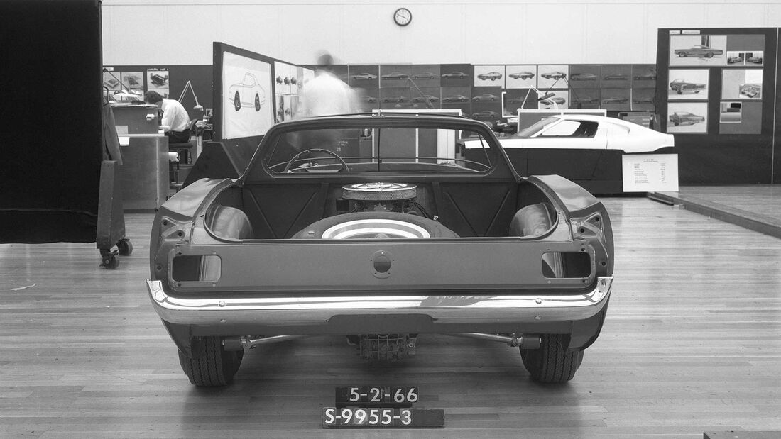 Ford Mustang mid-engine Concept Mittelmotor-Studie 1966