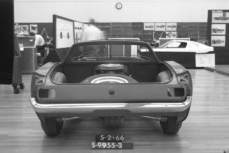 Ford Mustang mid-engine Concept Mittelmotor-Studie 1966