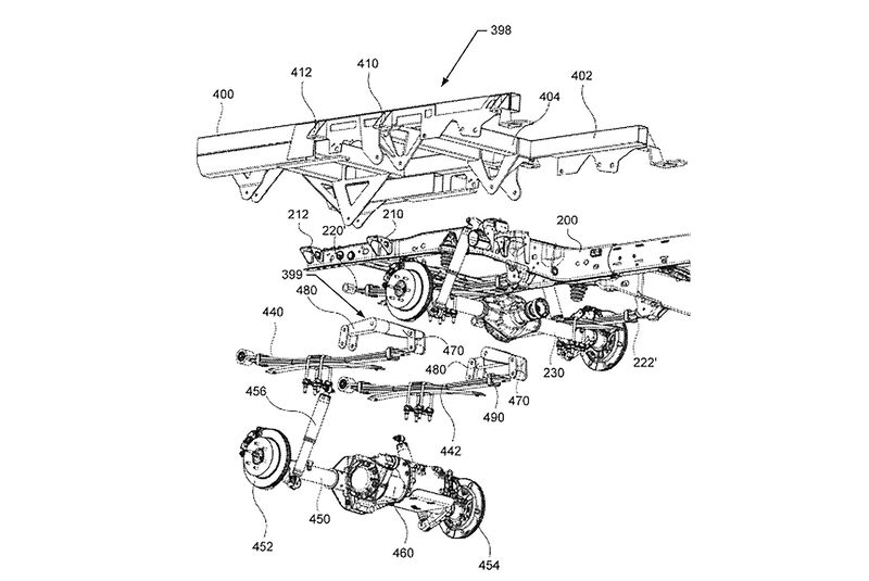 Ford Patent 6x6 Nachrüstkit Doppelachse Pick-up