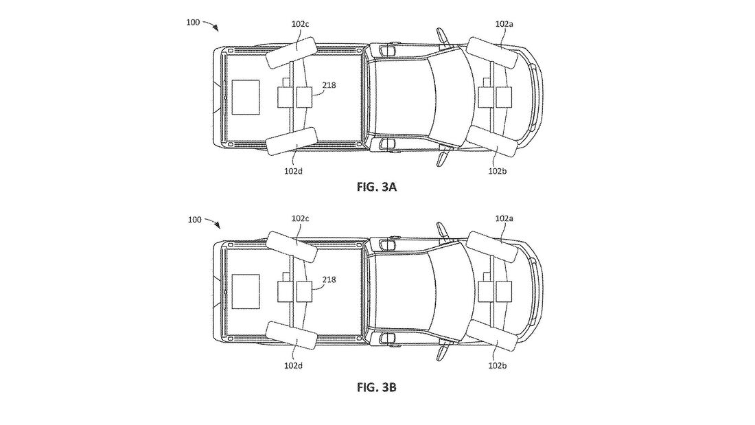 Ford Patent Allrad-Lenkung F-150