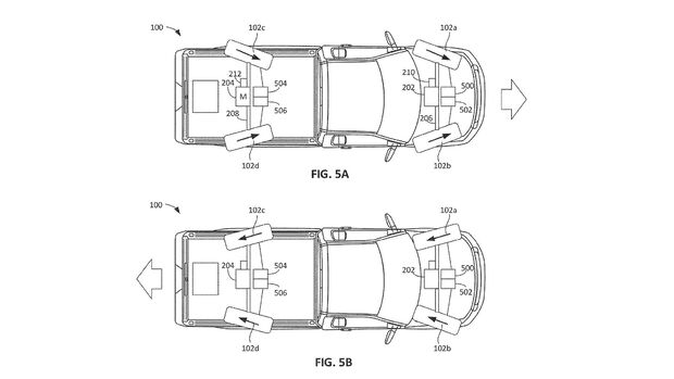 Ford Patent Allrad-Lenkung F-150