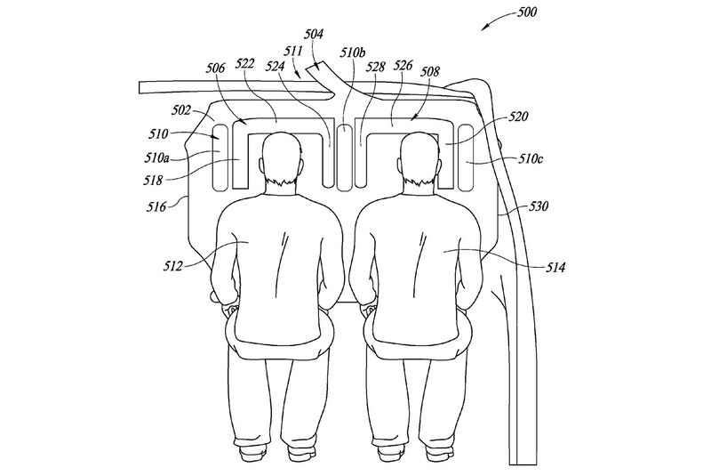 Ford Patent Dachairbag