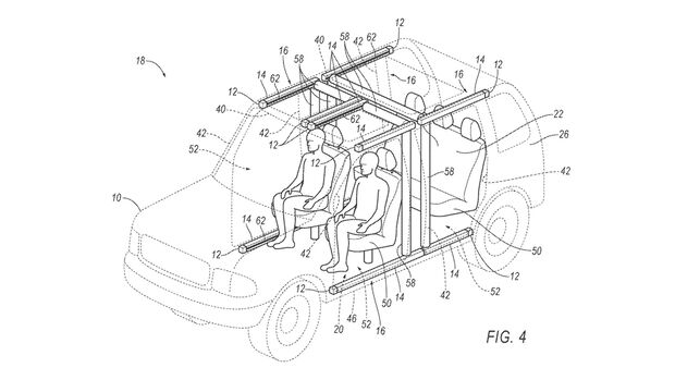 Ford-Patent Fliegengitter-Rollos