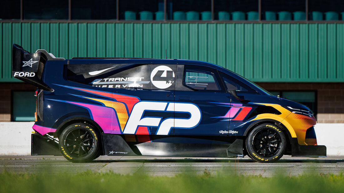 Ford Performance E-Transit Supervan 4.2 - Pikes Peak 2023 - Romain Dumas
