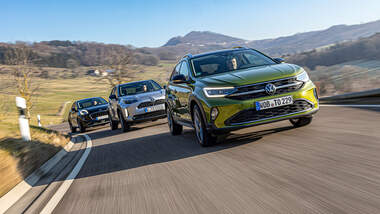 Ford Puma, Toyota Yaris Cross, VW Taigo