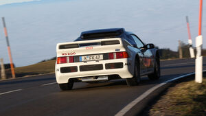 Ford RS 200, Heckansicht