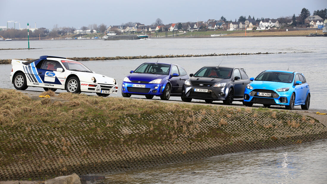 Ford RS200, Frontansicht