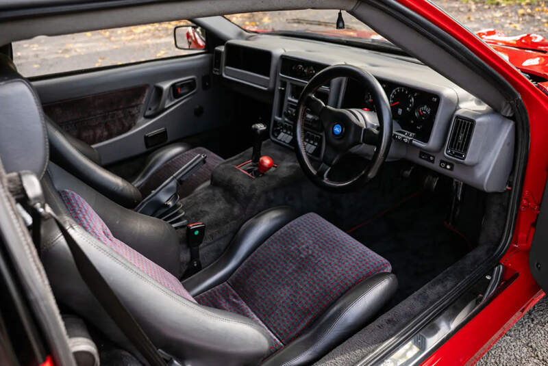 Ford RS200 S (1990) Gruppe B Straßenauto Rosso Red