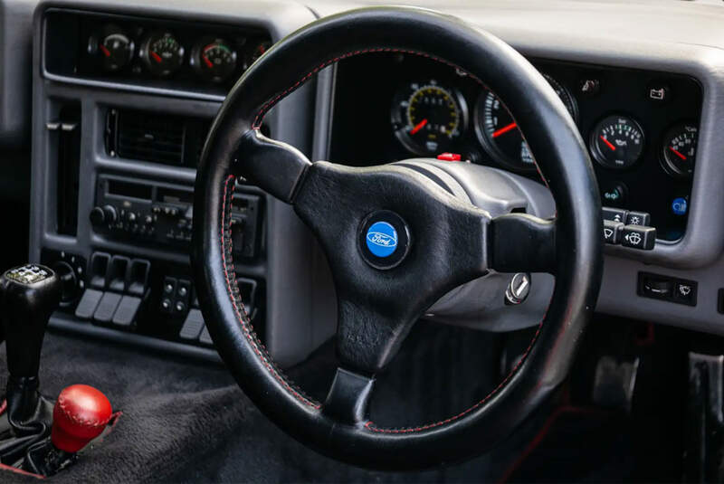 Ford RS200 S (1990) Gruppe B Straßenauto Rosso Red