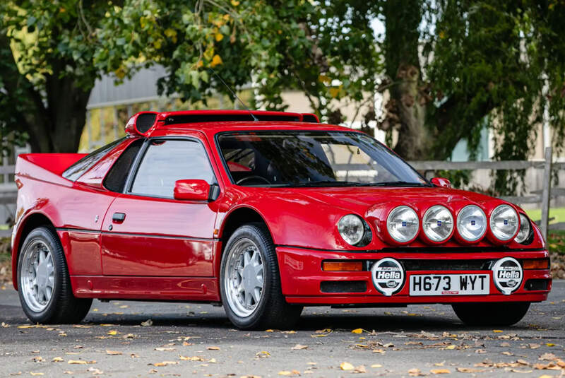 Ford RS200 S (1990) Gruppe B Straßenauto Rosso Red