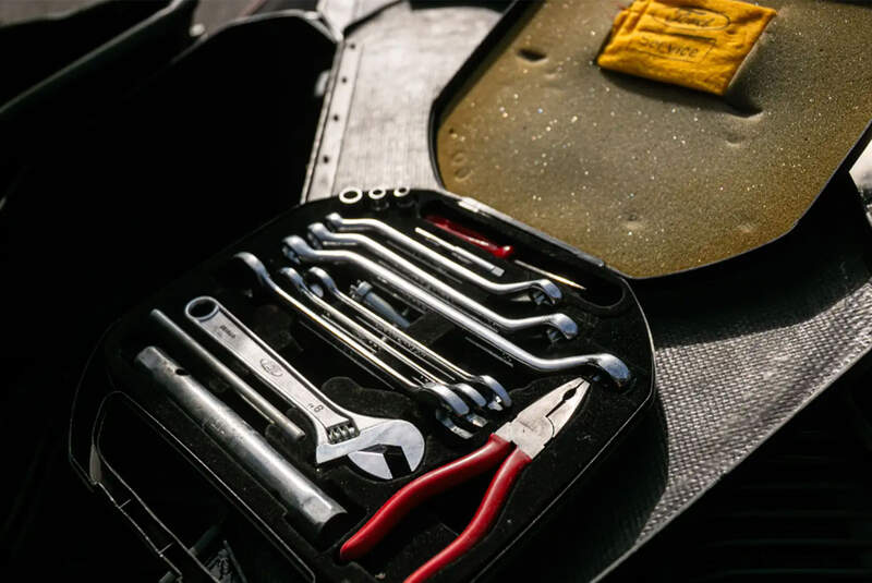 Ford RS200 S (1990) Gruppe B Straßenauto Rosso Red