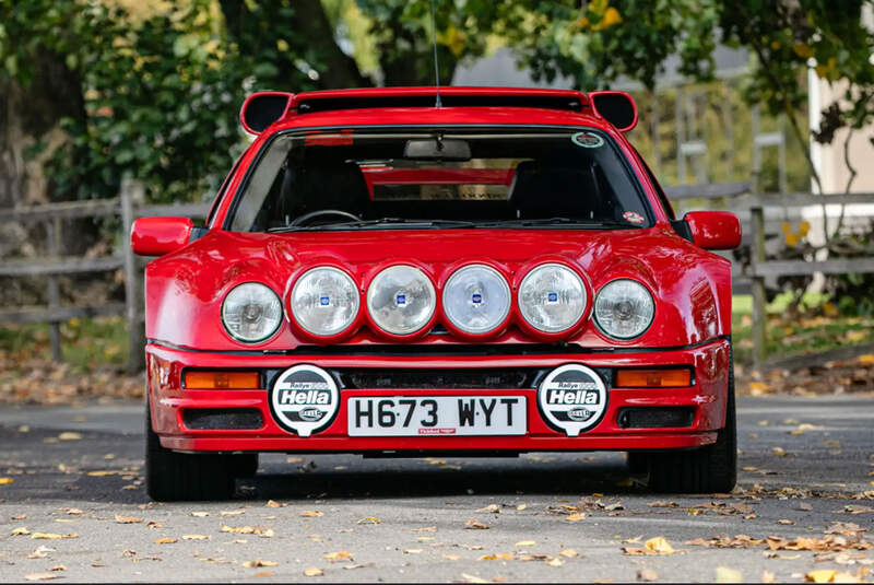Ford RS200 S (1990) Gruppe B Straßenauto Rosso Red