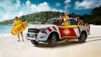 Ford Ranger Great Barrier Reef Beach Patrol Showcar