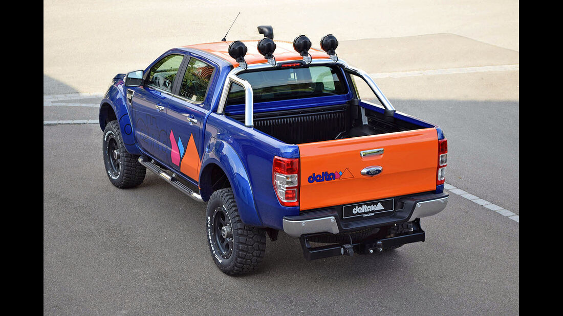 Ford Ranger Magic Orange delta4x4