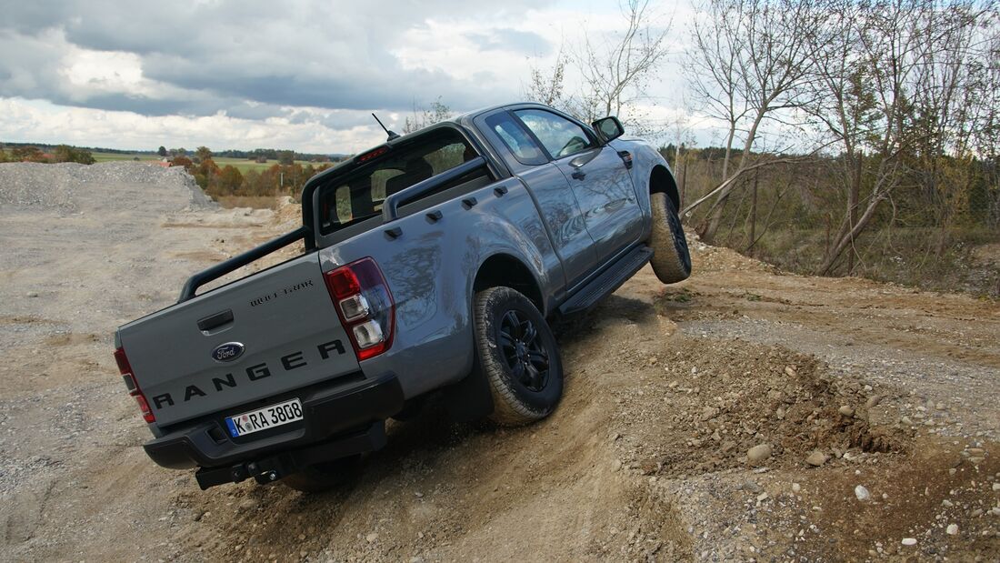 Ford Ranger Wolftrak Extrakabine (2021) Fahrbericht