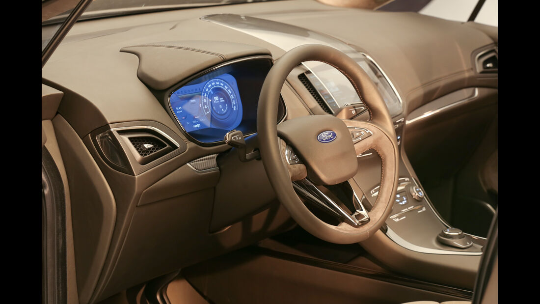 Ford S-MAX, Cockpit, Lenkrad