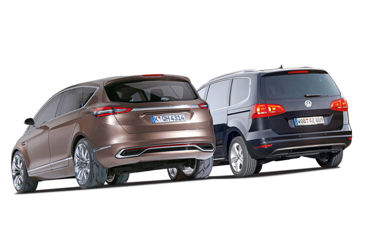 Ford S Max Gegen Vw Sharan Sportvan Gegen Raumvan Auto Motor Und Sport