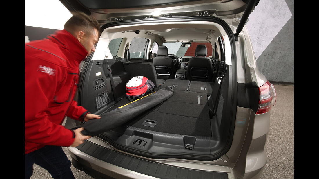 Ford S-Max 2.0 TDCI 4x4, Kofferraum, Sitze umklappen