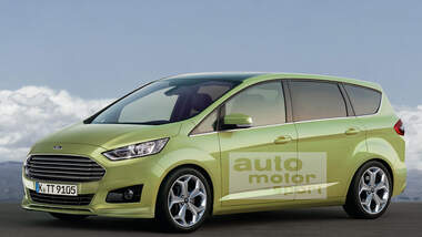 Ford S-Max Retusche