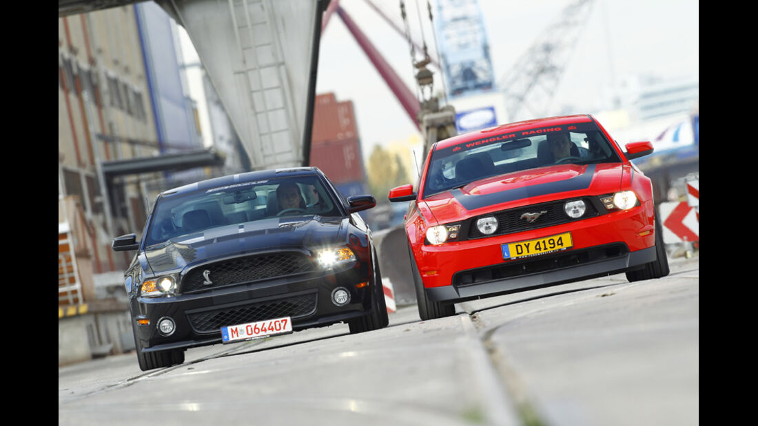 Ford Shelby GT500, Ford Mustang RTR, Front