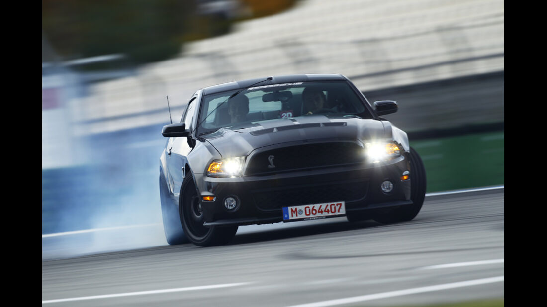 Ford Shelby GT500, Front, Qualm, Drift